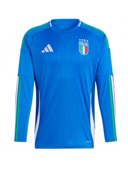 Billige Italia Hjemmedrakt EM 2024 Langermet